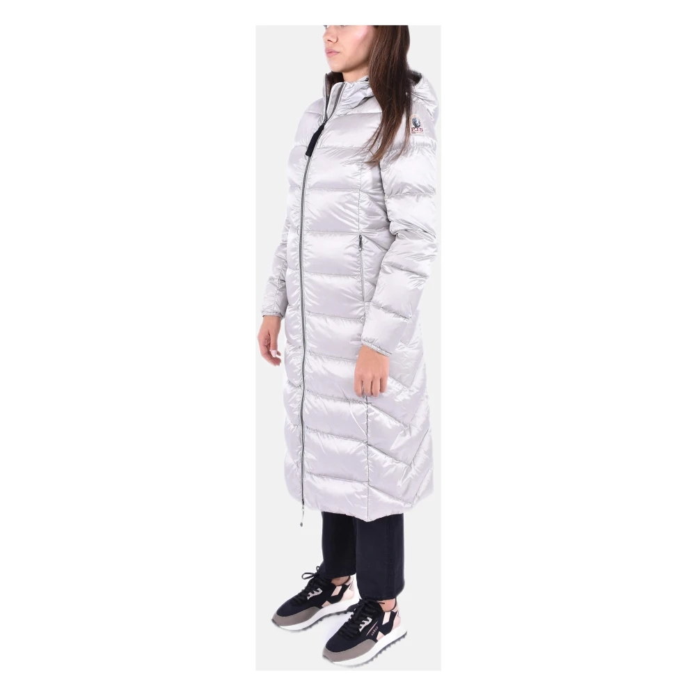 Parajumpers Donzen Jas met Capuchon Gray Dames