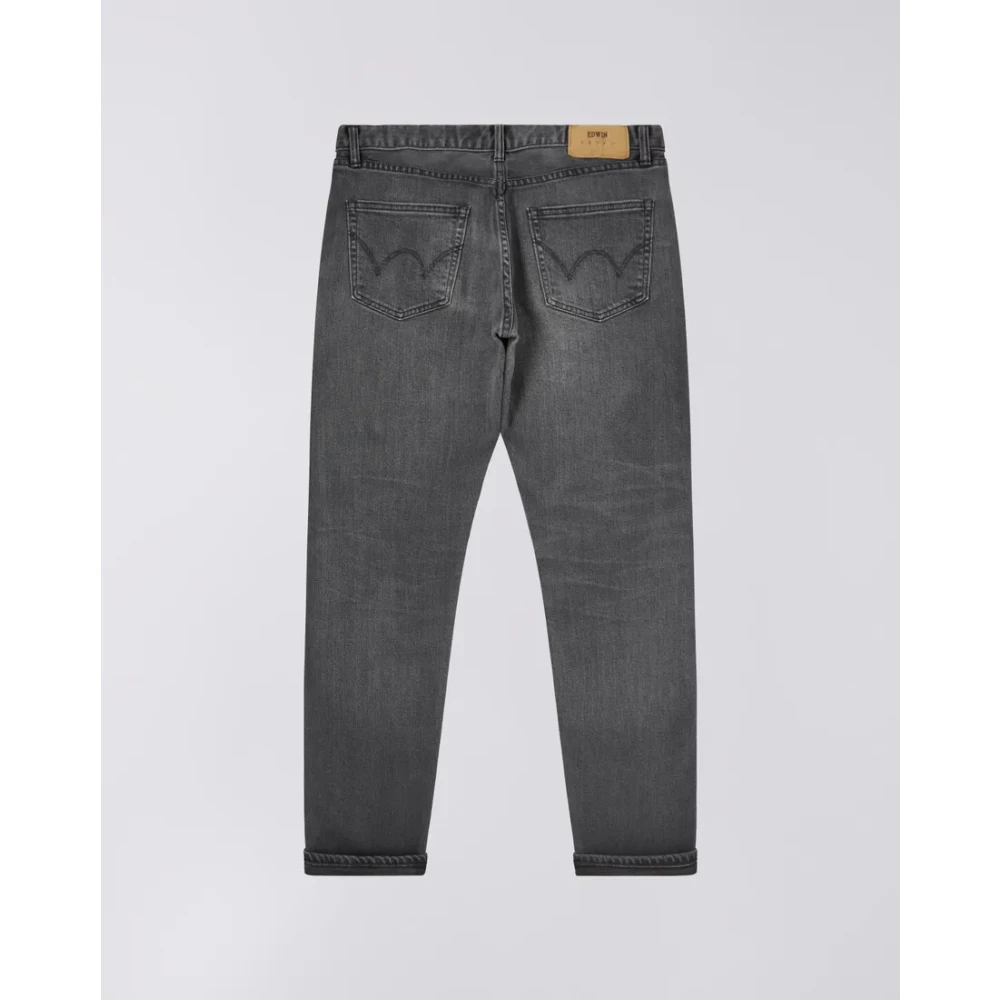 Edwin Regular Tapered Zwarte Jeans Black Heren