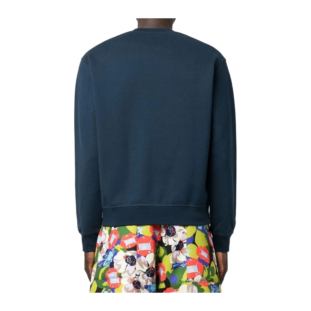 Dsquared2 Logo Sweatshirt Blue Heren