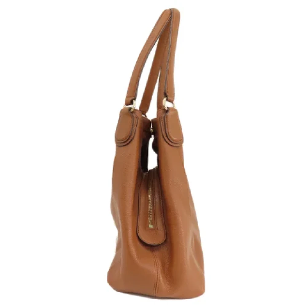 Coach Pre-owned Leather totes Brown Dames