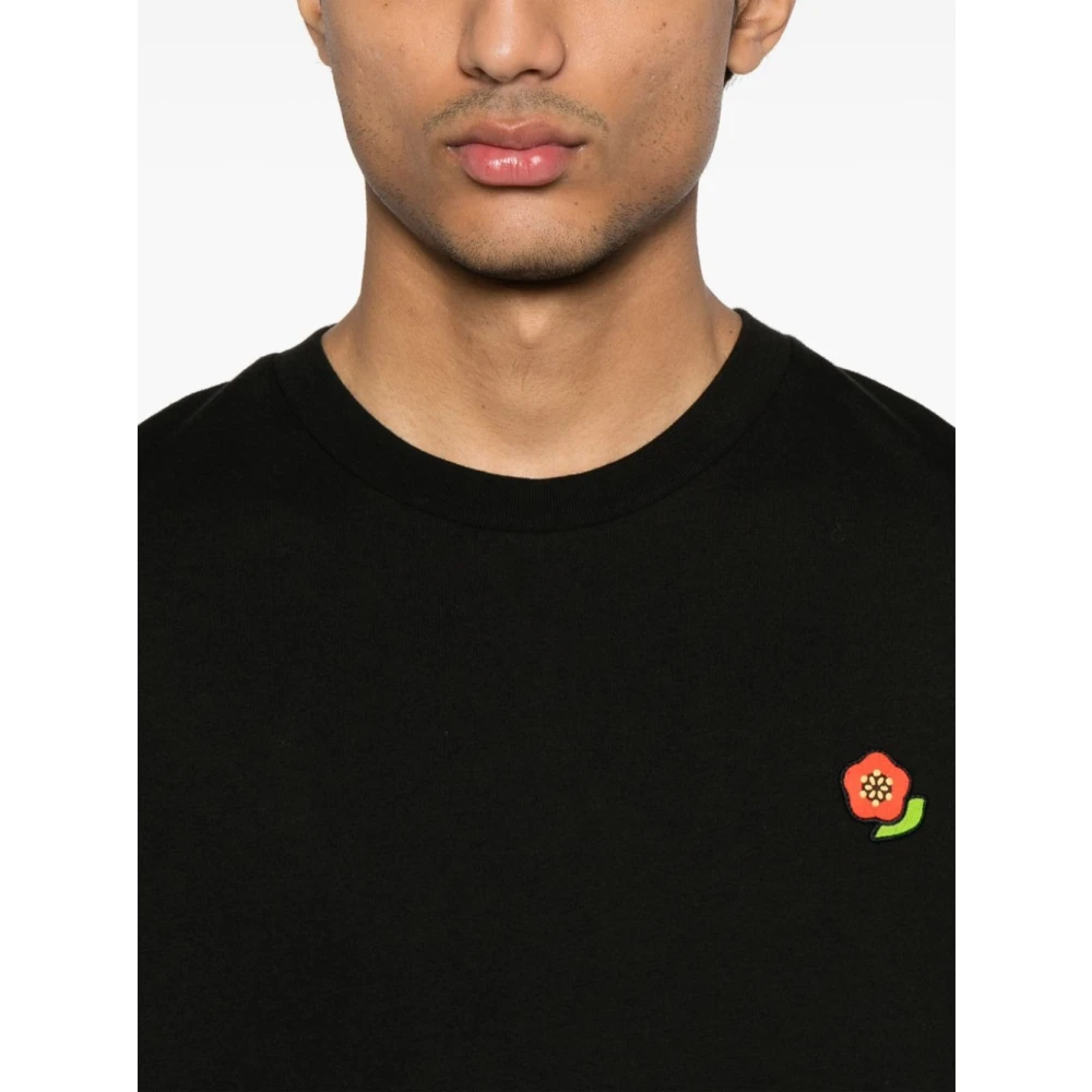 Kenzo Pop T-shirt met ronde hals Black Heren