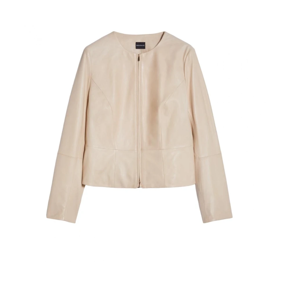 Pennyblack Leren jassen en Blazers Beige Dames