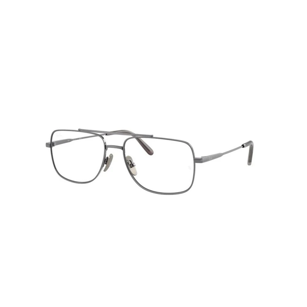 Ray-Ban Unisex Gray William Titanium Optical Frame