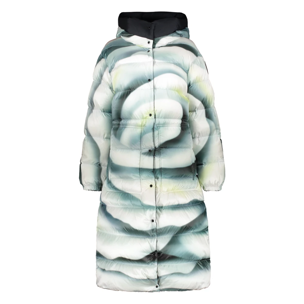 Parajumpers Reversibele Lange Donsjas met Capuchon Black Dames