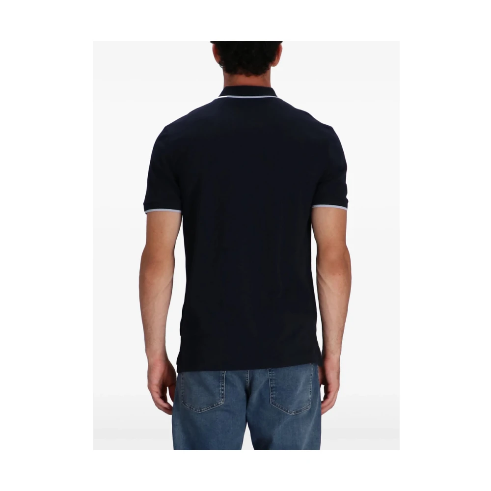 Hugo Boss Midnight Blue Polo Sweater Blue Heren