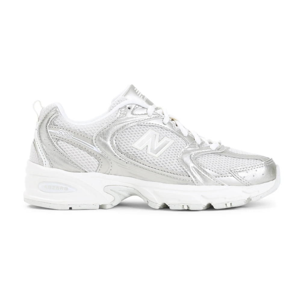 New Balance Men's Gray Sneakers, 6 Uk, 530 Leather Trainers