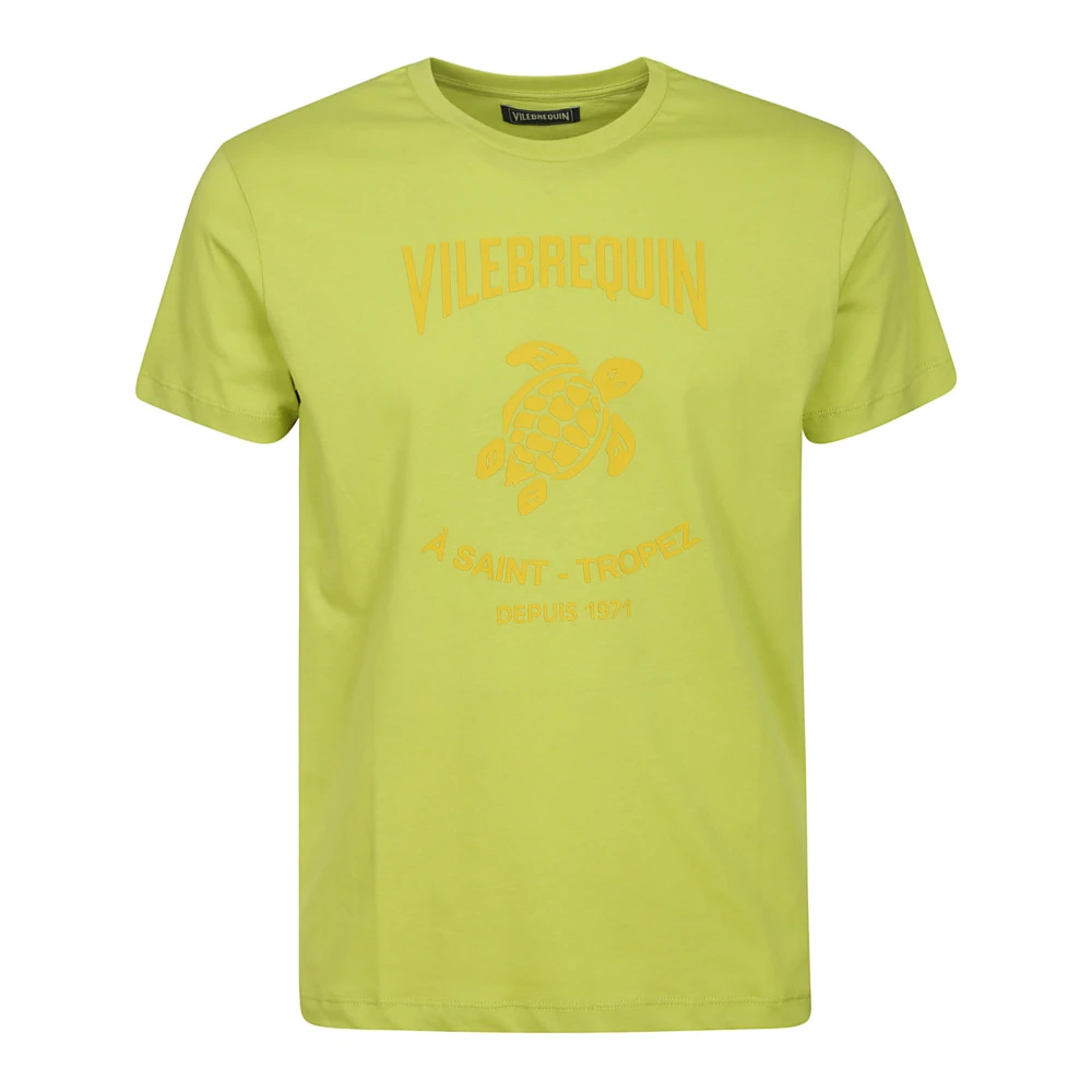 Vilebrequin Acid Green T-Shirt Green Heren