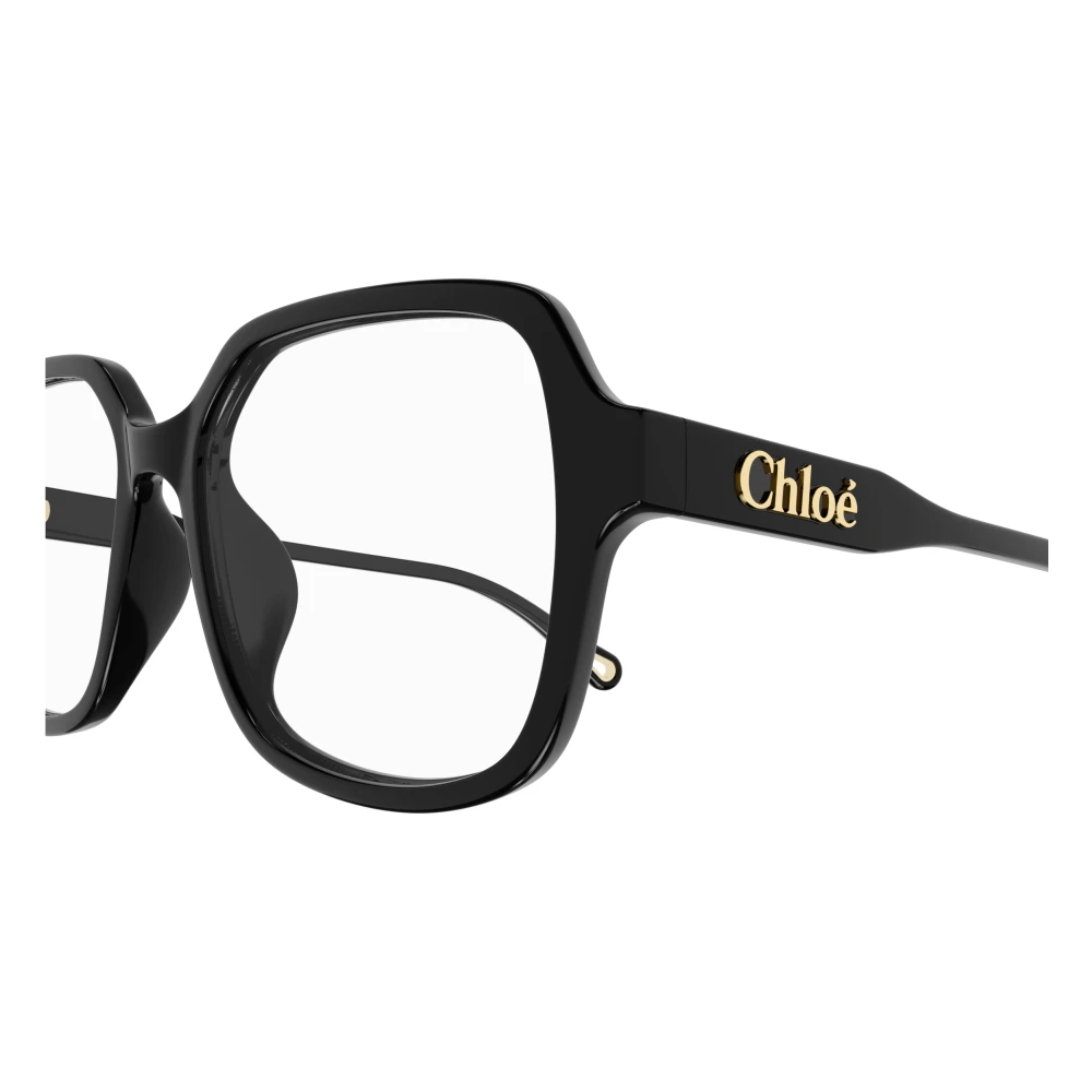 Chloé Mode Bril in Zwart Black Dames