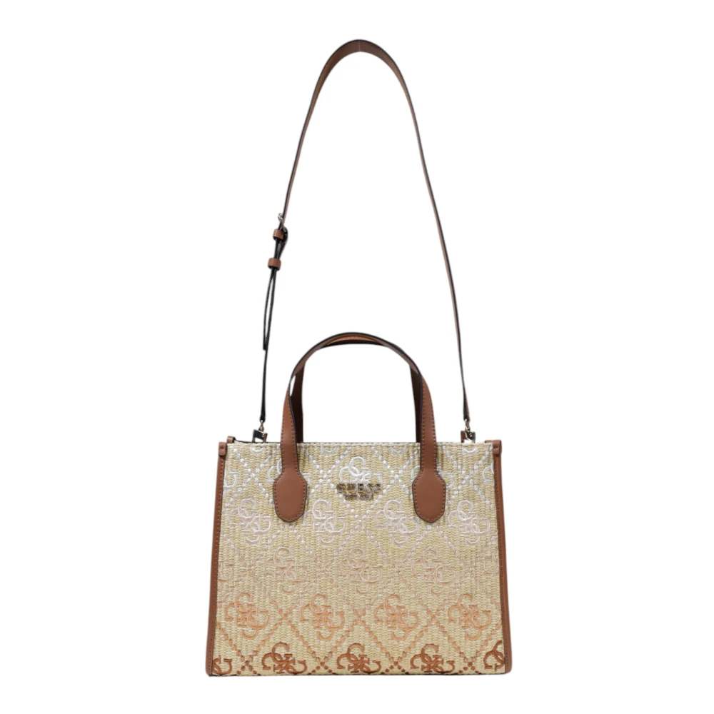 Guess Stijlvolle Grote Tassen Collectie Beige Dames