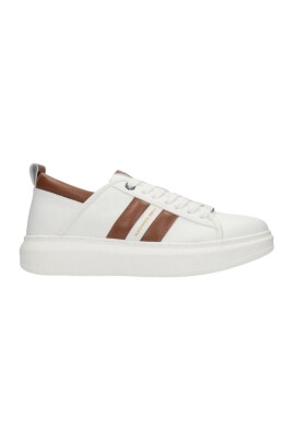 polyester-sneaker-white-cognac-style