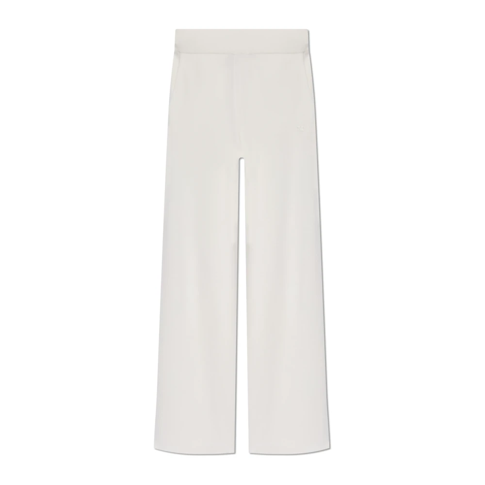 Max Mara Wollen broek White Dames