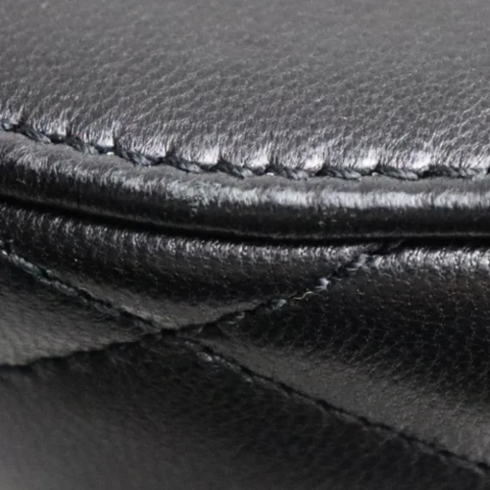 Yves Saint Laurent Vintage Pre-owned Fabric shoulder-bags Black Dames