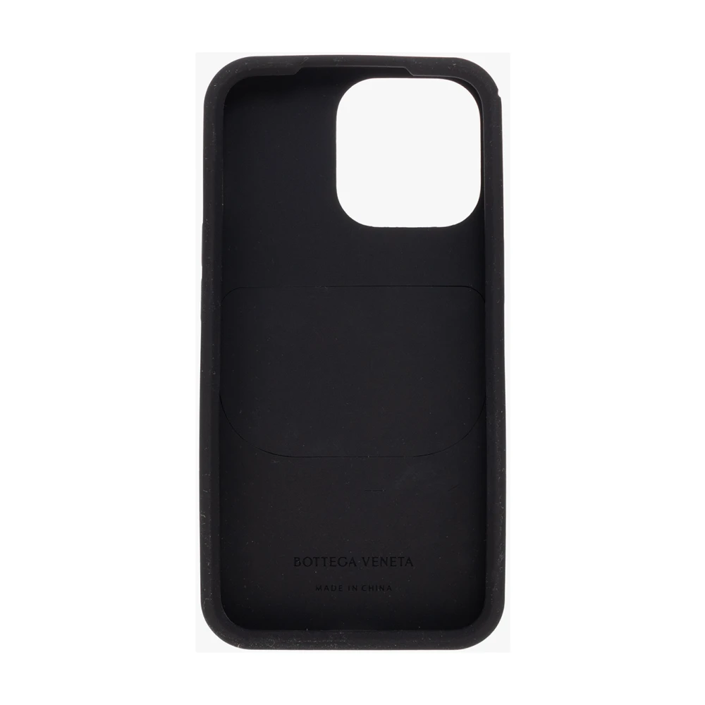Bottega Veneta iPhone 13 Pro case with AirPods holder Black Heren