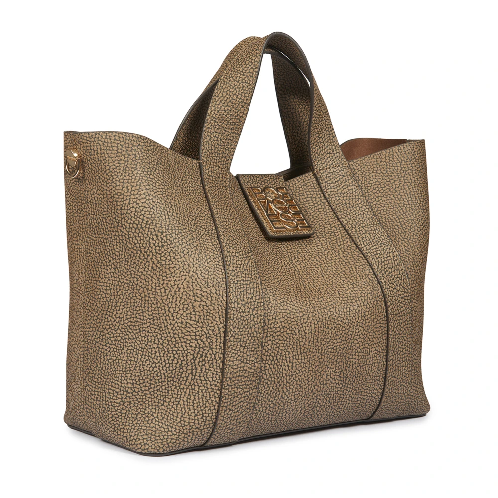 Borbonese Beige tassen voor een stijlvolle uitstraling Beige Dames