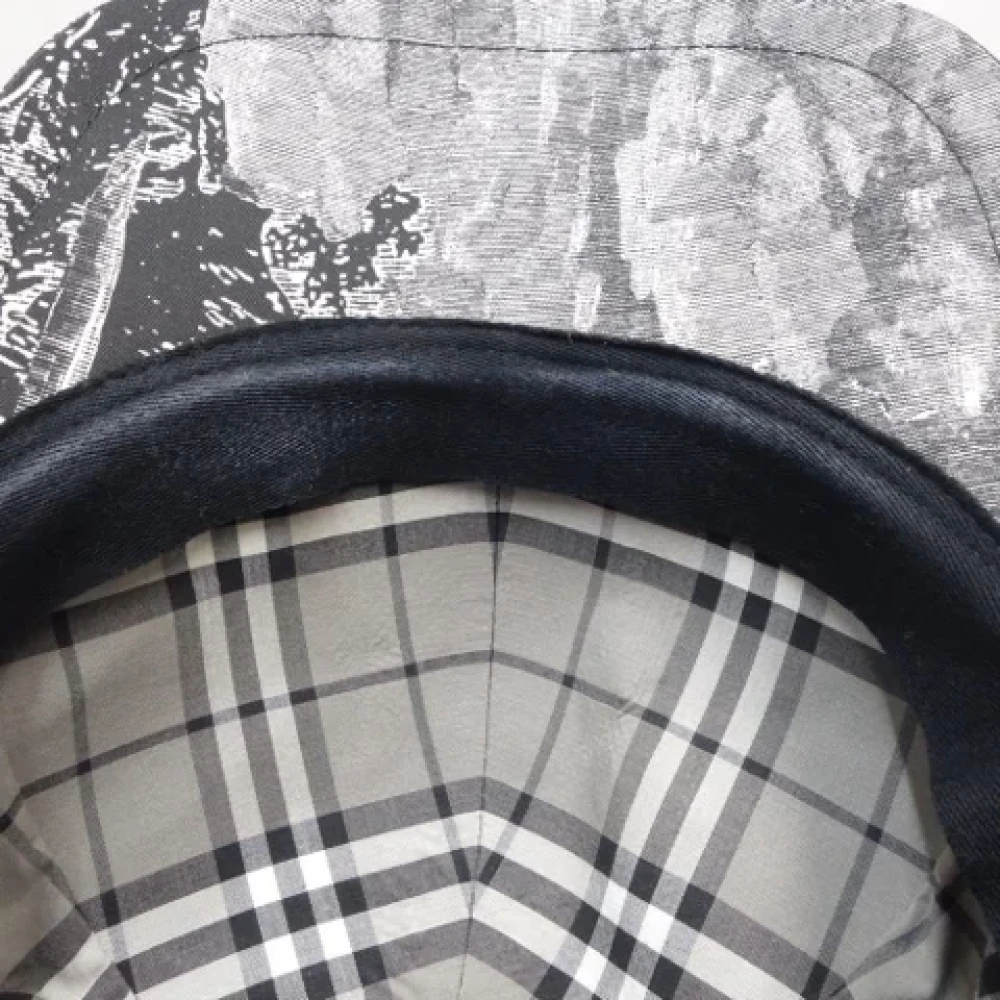 Burberry Vintage Pre-owned Cotton hats Black Dames