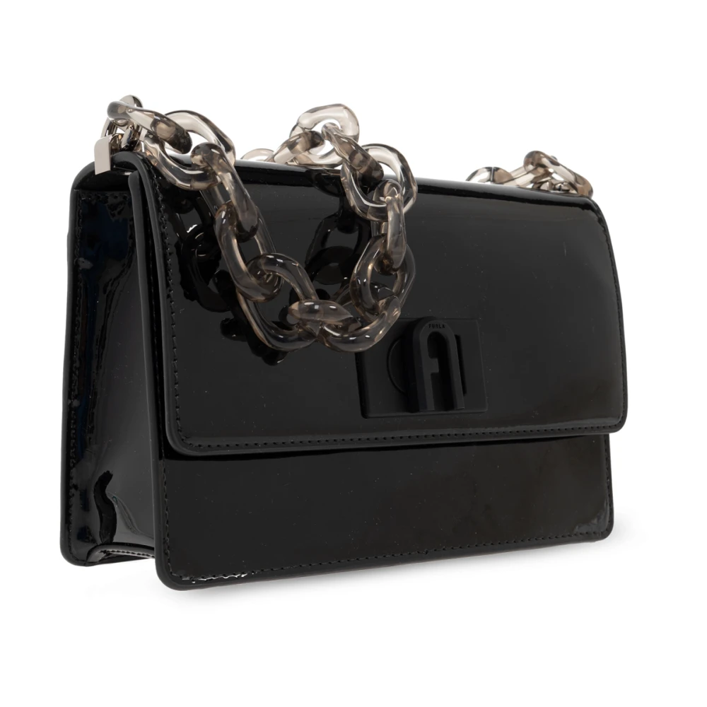 Furla 1927 Mini Schoudertas Black Dames
