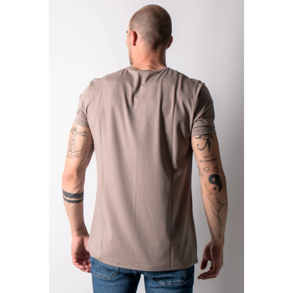 Kiefermann Taupe Hero T-Shirt Beige Heren