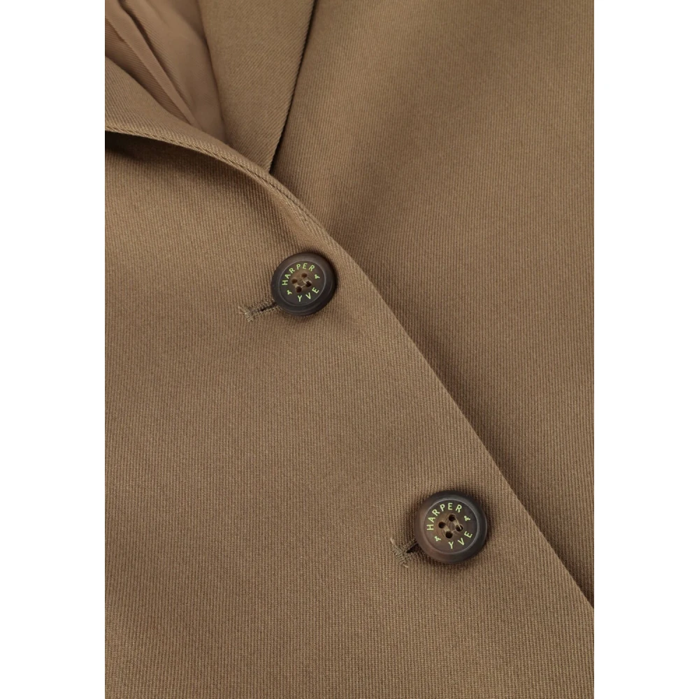 Harper & Yve Gouden Anna-bl Dames Blazer Brown Dames