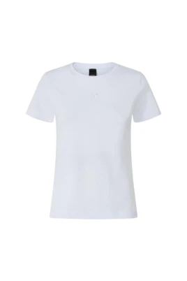 T-shirt i jersey med patch