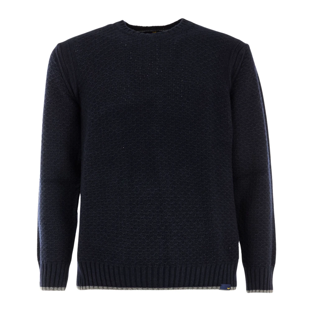 Armata Di Mare Herenblauwe Trui Winterstijl Blue Heren