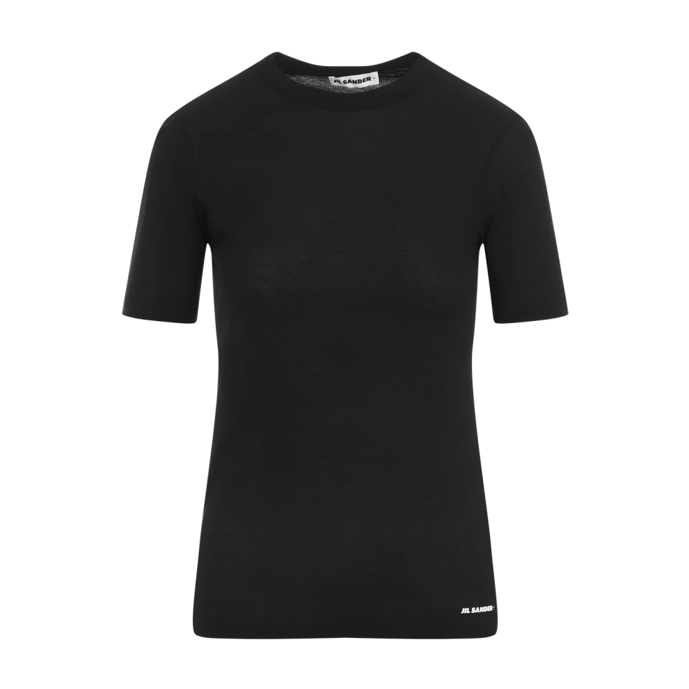 Jil Sander Women's Black T-Shirt For - T-Shirts - Xs - Tops