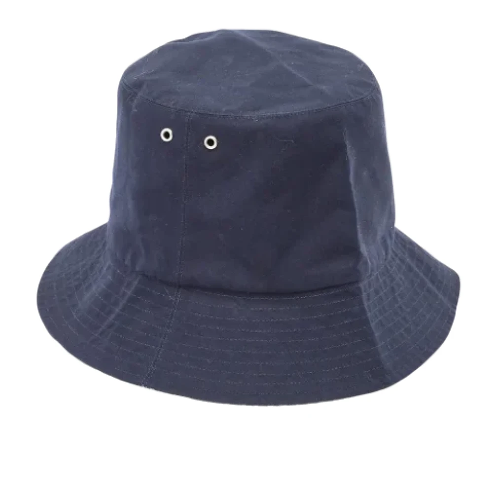 Dior Vintage Pre-owned Cotton hats Blue Dames