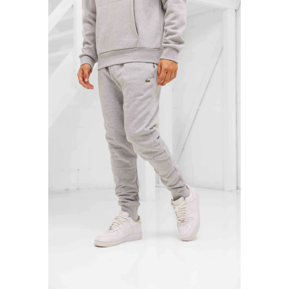 Lacoste Hoodie Tracksuit Gray Heren