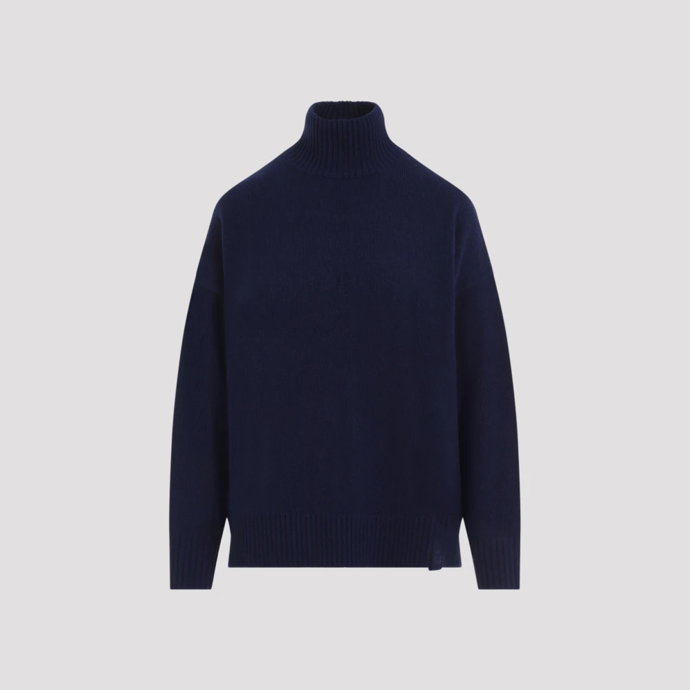Victoria Beckham Blauwe Trui voor Vrouwen Aw24 Blue Dames