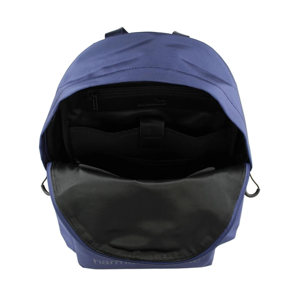 Harmont & Blaine Marineblauwe Rugzak Teckel Stijl Blue Heren