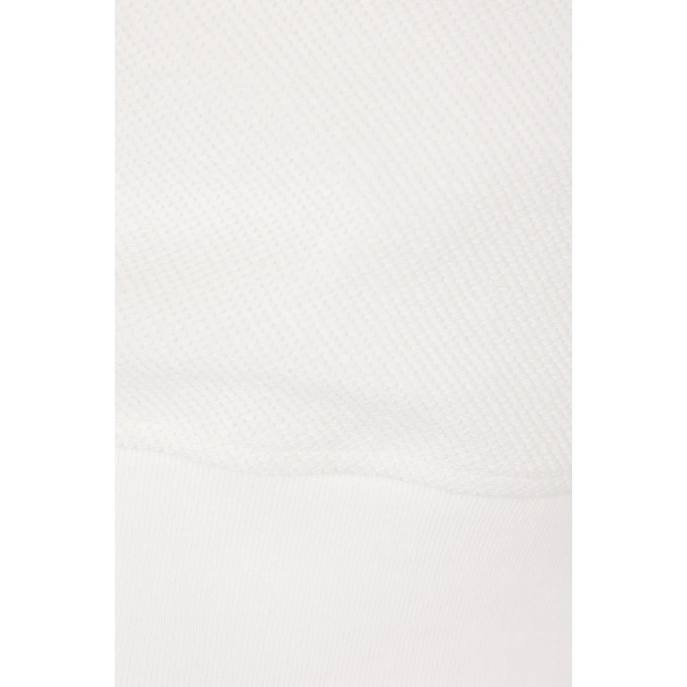 Thom Browne Witte Sweater met 4-Bar Detail White Dames