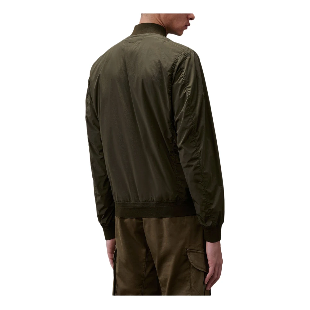 C.P. Company Groene Bomberjack met Ribboord Green Heren