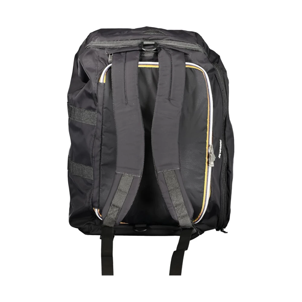 K-way Omkeerbare sportrugzak met meerdere compartimenten Black Unisex