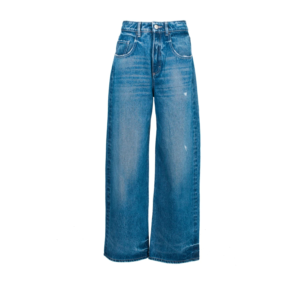 Icon Denim Blauwe Jeans Blue Dames
