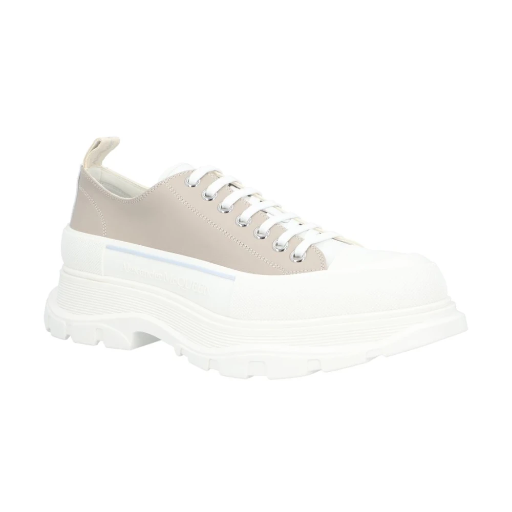 Alexander McQueen Luxe Tread Sneaker in Heren Schoenen Beige