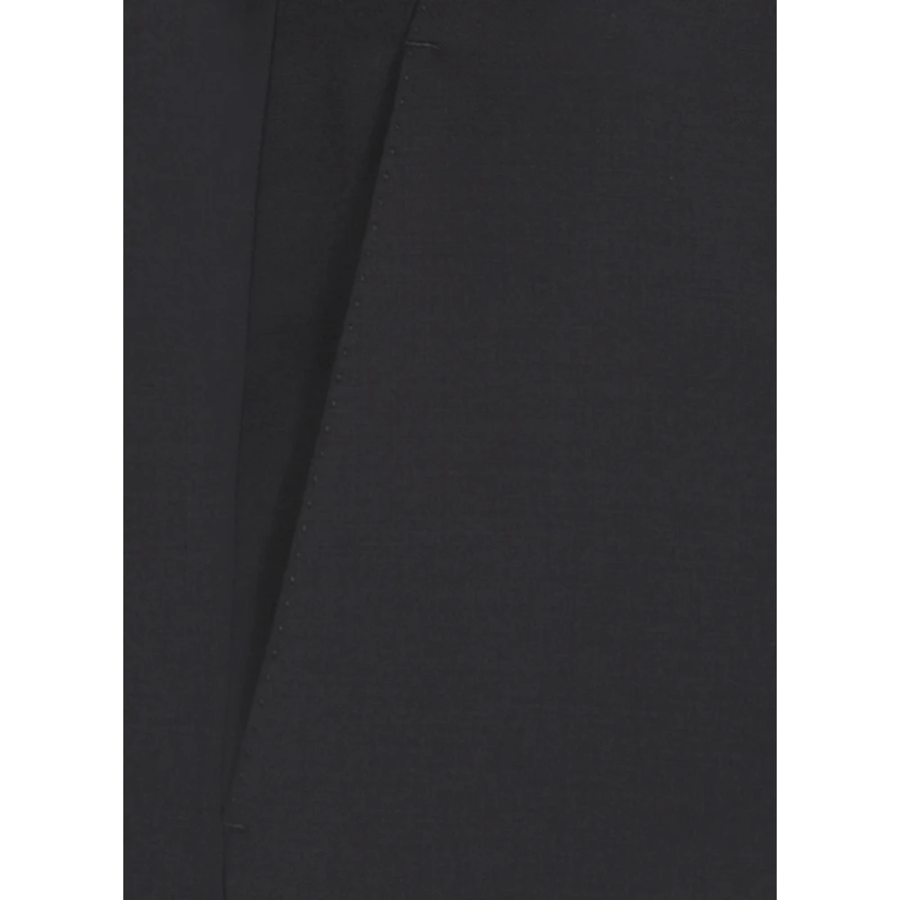 Lardini Blauw Wollen Pak met Iconische Pin Blue Heren