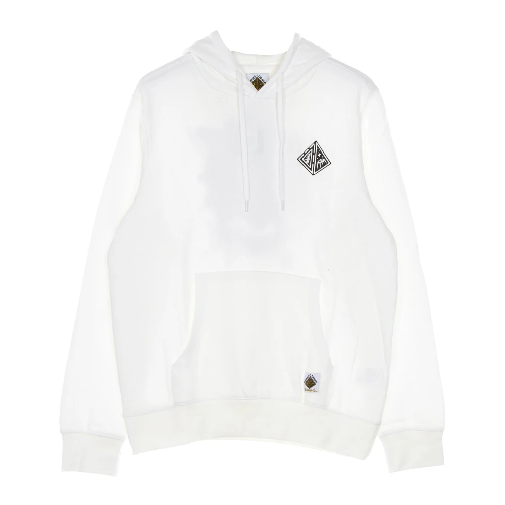 Element Elliptical Hoodie Wit White Heren
