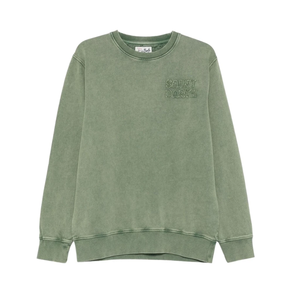 Mc2 Saint Barth Green Ponza Crewneck Sweatshirt - Male - Sweatshirts - 2XL - Sweatshirts & Hoodies