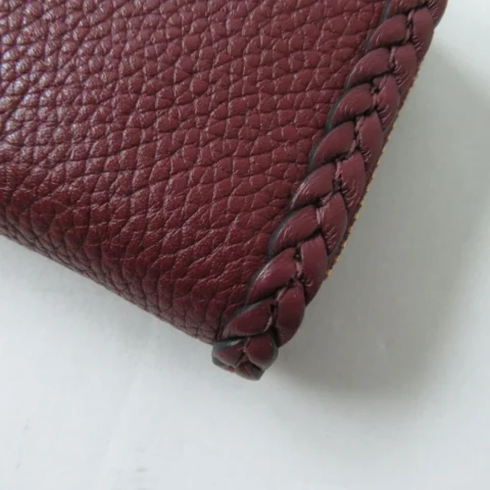 Coach Pre-owned Leather wallets Brown Dames