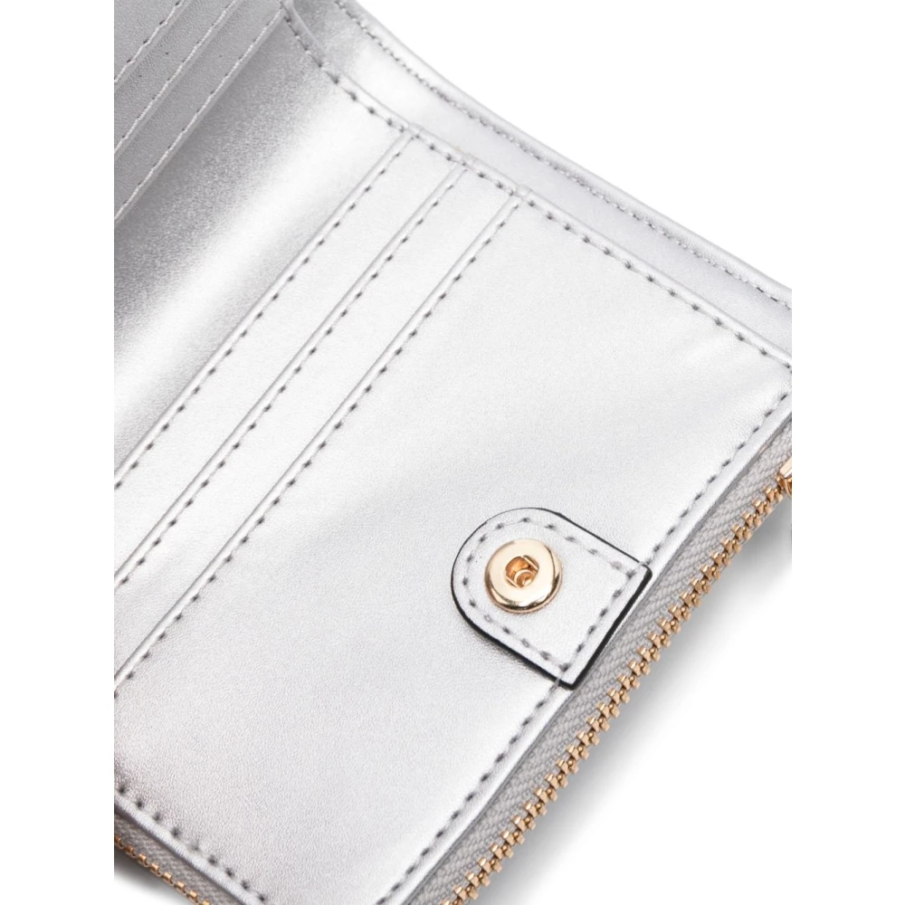 Liu Jo Zilver-tone Bi-Fold Portemonnee Gray Dames