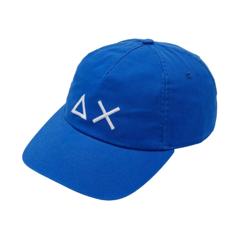 Sun68 Uomo Blu Cappello Logo Cap - Immagine 2