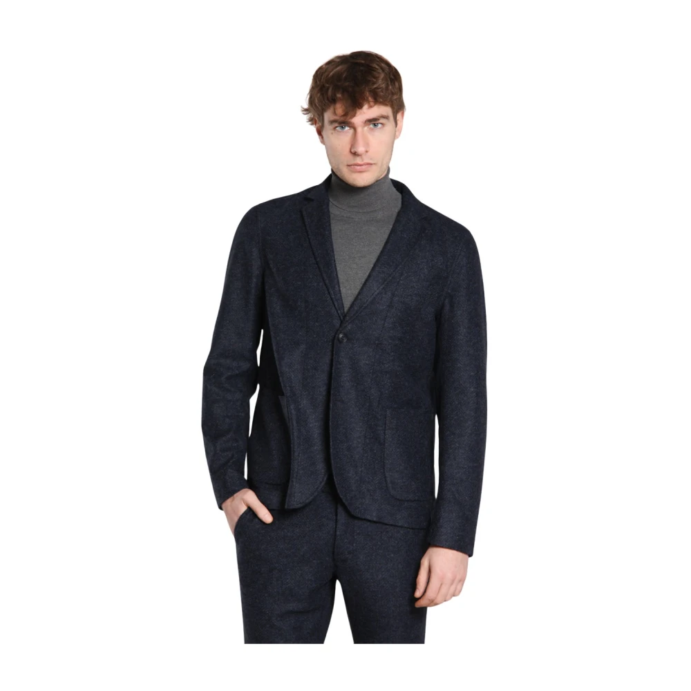 Mason's Uomo Blu Giacche, M, New,