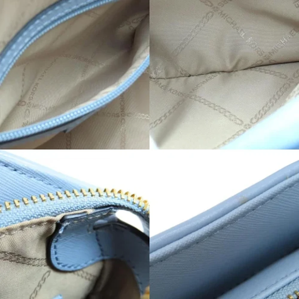 Michael Kors Pre-owned Leather handbags Blue Dames
