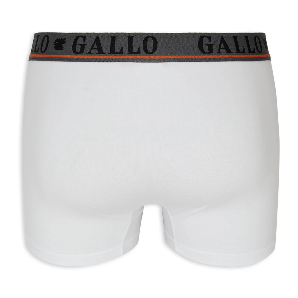 Gallo Witte Katoenen Boxershorts White Heren