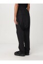 pantalon-noir-a-cordon-taille-decontractee