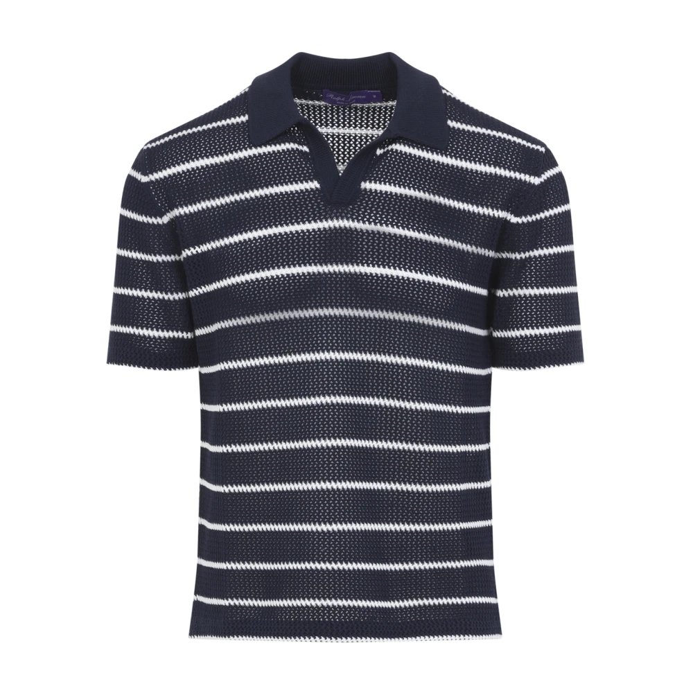 Ralph Lauren Men's Blue Cotton-Jersey T-Shirt