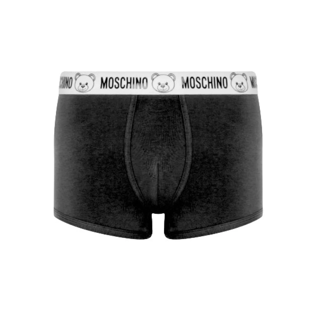 Moschino Zwarte Boxer Briefs Regular Fit Black Heren