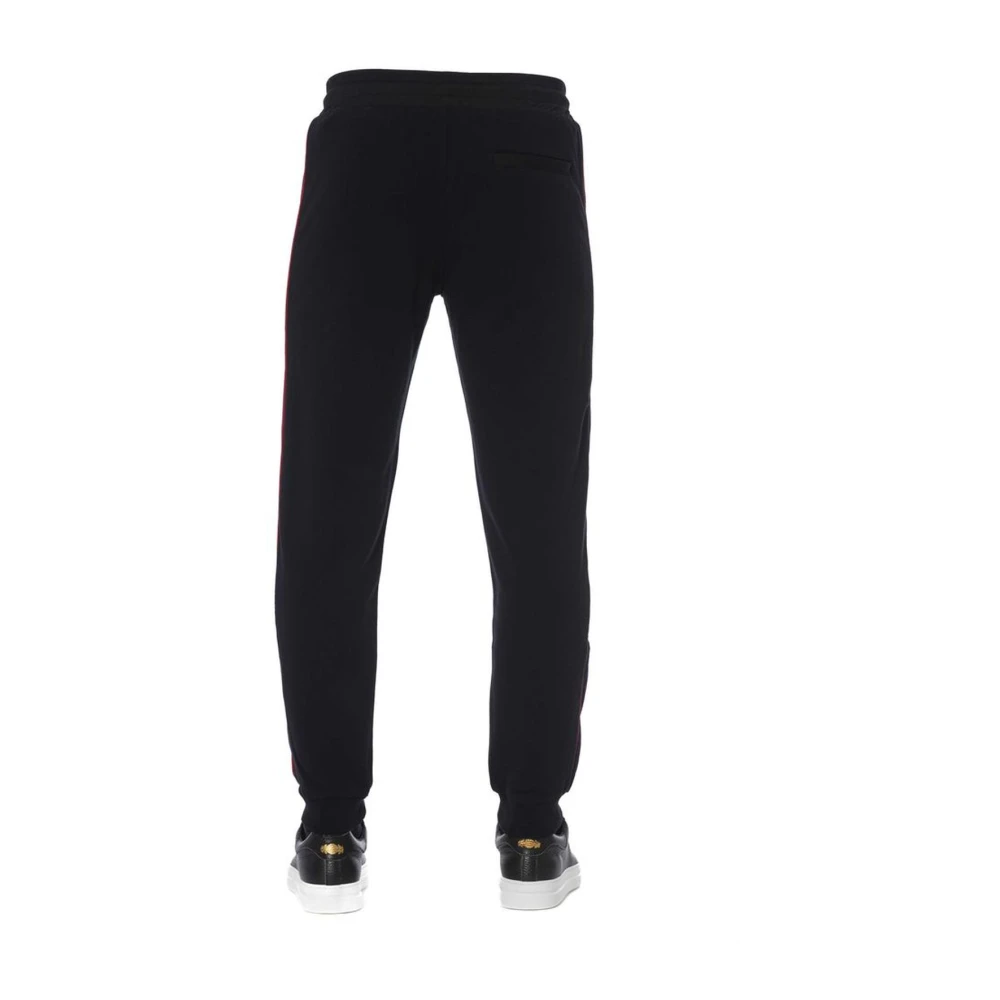 Trussardi Heren Sportbroek met Frontprint Black Heren