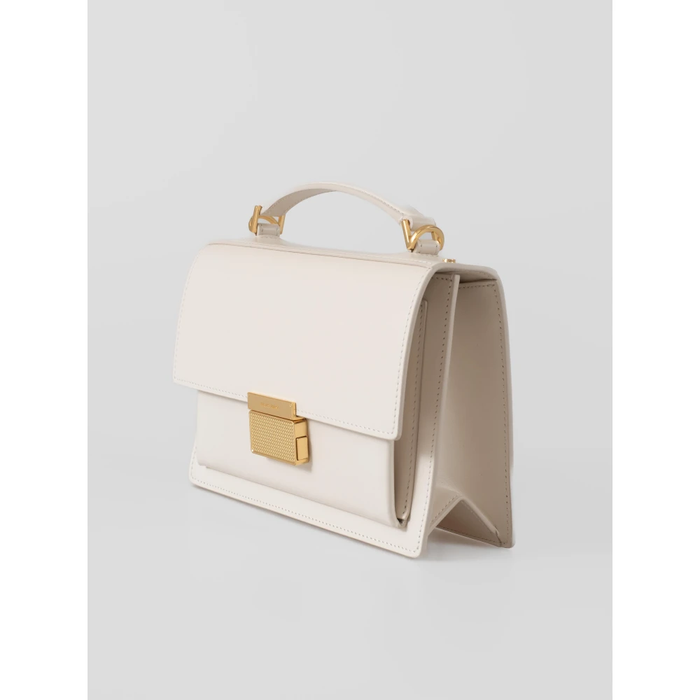 Golden Goose Venice Leren Tas Beige Dames