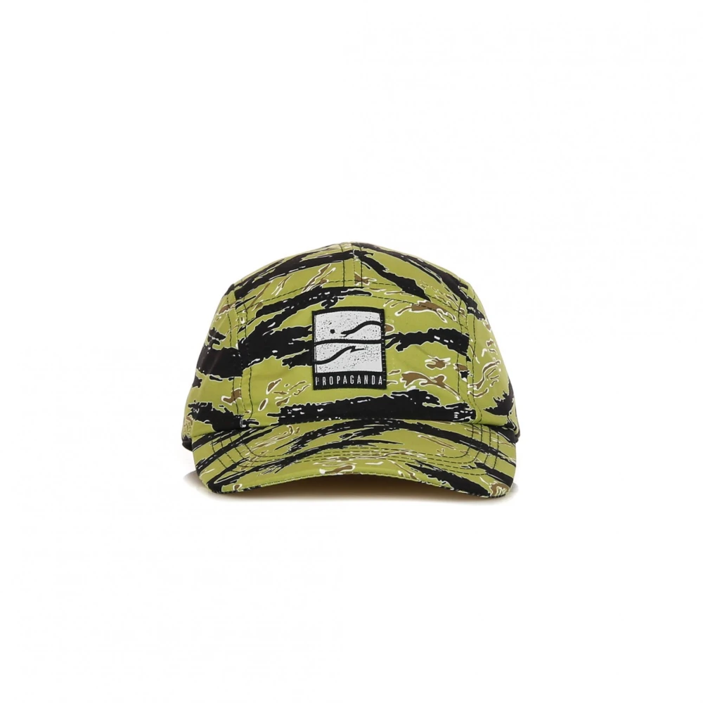 Propaganda Tiger 5Panel Gebogen Klep Pet Green Heren