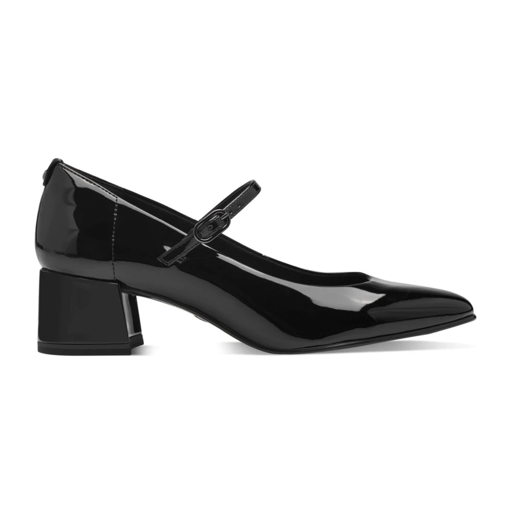 Tamaris Women's Black Strap Pumps - Pumps - 3 Uk - Shoes